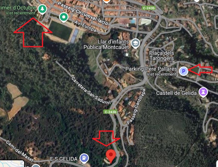 Plaça Primer d'octubre - Gelida